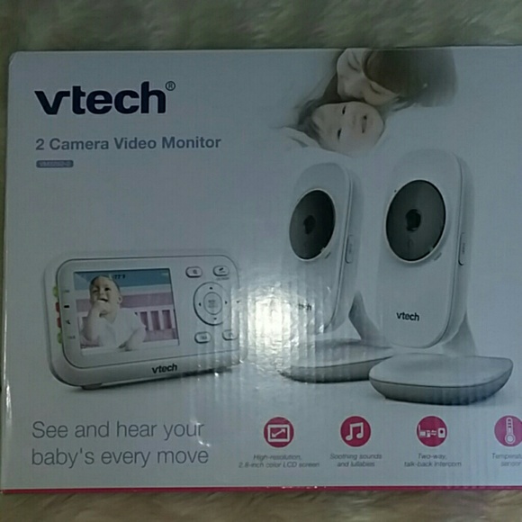 Vtech Accessories Sold Sold Nib Vtech 2 Camera Video Baby Monitor Poshmark